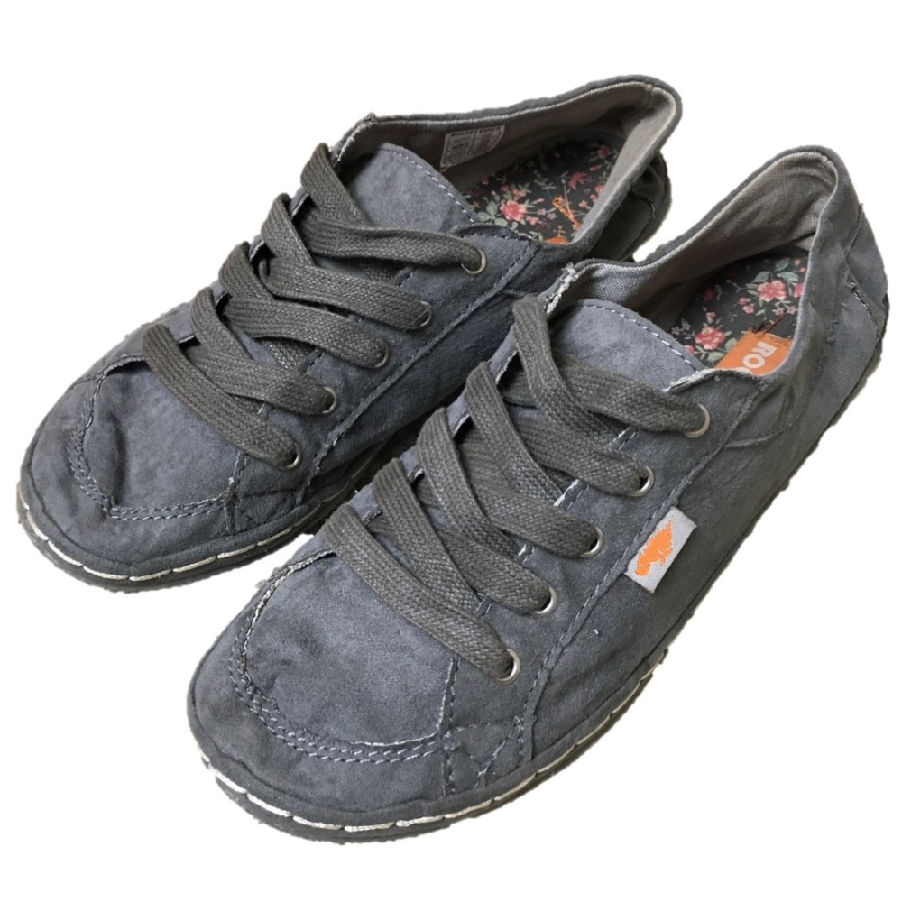 Rocket Dog Gray Faux Suede Willie Coast Sneakers